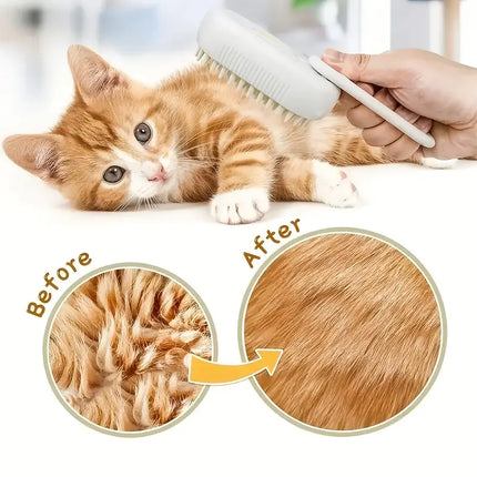 3 In 1 Cat Steamy Brush