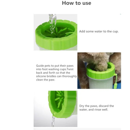 Portable Pet Paw Washer 